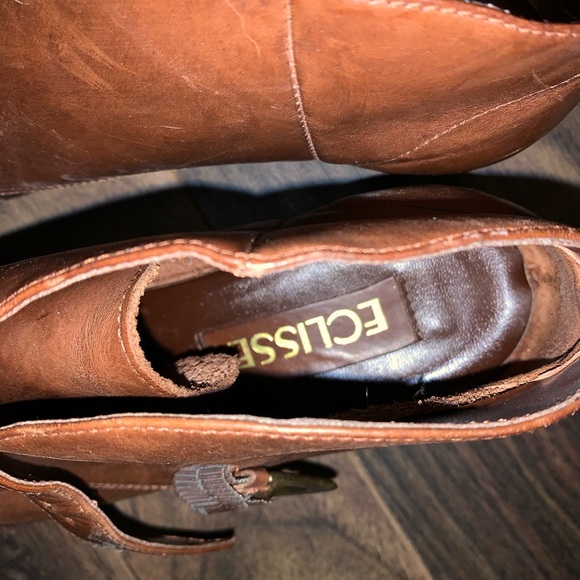 Vintage leather shoes - Picture 3 of 4